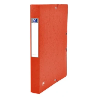 Afbeelding van Elastobox Oxford Top File+ A4 40mm rood