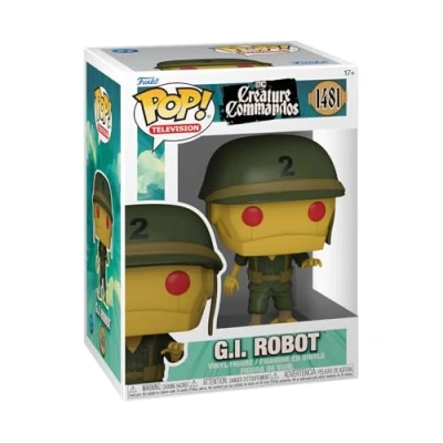 Afbeelding van Funko Pop! TV : CC G.I Robot. Robot DC Comics, figurine en vinyle de collection Idée cadeau Produit officiel Jouets pour enfants et adultes Comic Books Fans