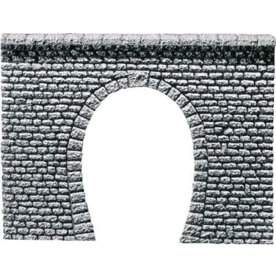 Afbeelding van Faller Decorplaat Tunnelingang Profi, Natuursteenblokken modelbouwsets, hobbybouwspeelgoed voor kinderen, modelverf en accessoires