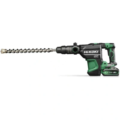 Afbeelding van HIKOKI DH3640DAWAZ 36V accu combihamer SDS Max in kunststof koffer (2x 4,0Ah MultiVolt + lader)