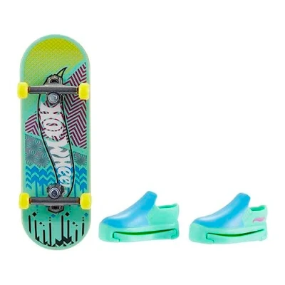 Afbeelding van Hot Wheels Skate Vingerskate Tony Hawk HGT54 Set 1 vingerskateboard + paar sneakers hemelsblauw