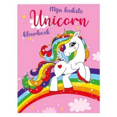 Afbeelding van Mijn Leukste Unicorn Kleurboek, 48pag.