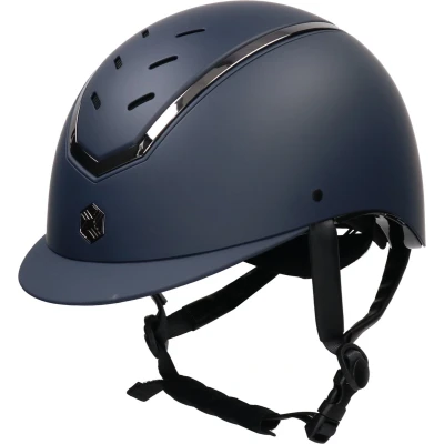 Afbeelding van Charles Owen Cap Kylo Navy Matte/Pewter 58 61cm
