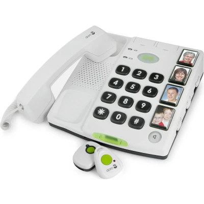 Afbeelding van Doro Secure 347 seniorentelefoon met alarmfunctie