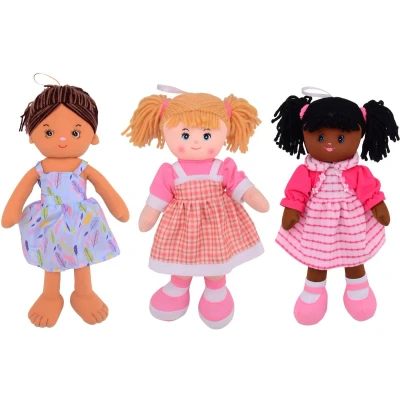 Afbeelding van Baby Rose Zachte Pop, 40cm.