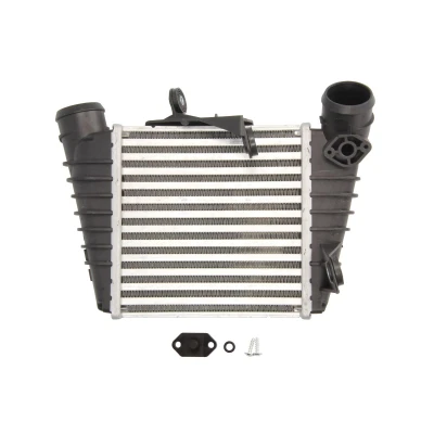 Afbeelding van THERMOTEC DAW006TT Intercooler Aluminium, Kunststof 183 X 189 64 mm SEAT: Ibiza 3, VOLKSWAGEN: Polo IV Hatchback, SKODA: Fabia 2, 1 Combi