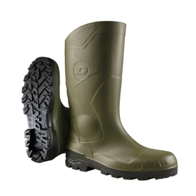 Image de Dunlop Mixte Dane Gummistiefel, Vert Green, 41 EU