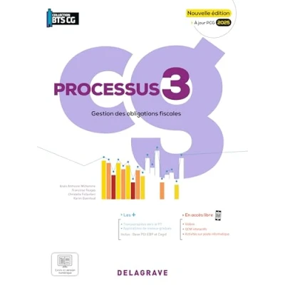 Afbeelding van PROCESSUS 3 GESTION DES OBLIGATIONS FISCALES BTS COMPTABILI