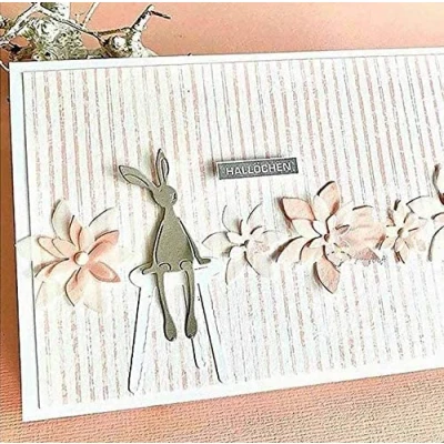 Afbeelding van YunTrip Metalen stanssjablonen voor kaarten maken, scrapbooking, reliëf, kaarten, knutselen, knutselen