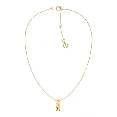 Afbeelding van Tommy Hilfiger Jewelry 2780913 Dameshalsketting, geelgoud, één maat, Roestvrij staal, Geen edelsteen, edelsteen