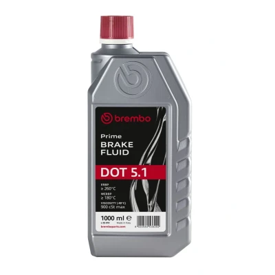 Afbeelding van BREMBO DOT 5.1 Premium Brake Fluid L 05 010 Remvloeistof 1