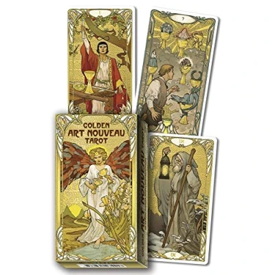 Afbeelding van Golden Art Nouveau Tarot