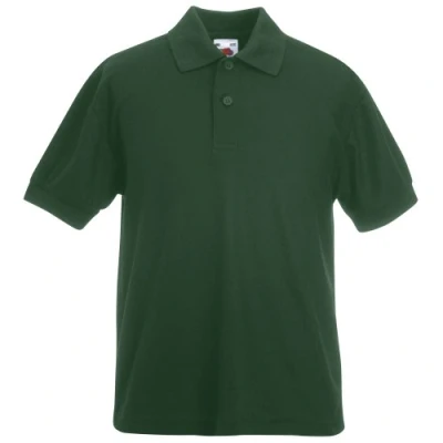 Afbeelding van Fruit of the Loom Kinderen/Kinderen Unisex 65/35 Pique Polo Shirt (Bottle Groen)