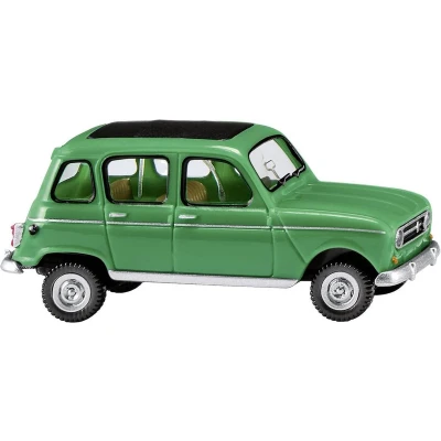 Afbeelding van Wiking 0224 46 H0 Auto Renault R4 met vouwdak groen