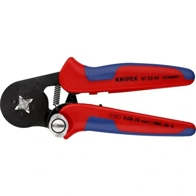 Afbeelding van Knipex krimptang 180 mm zelfinstellend 97 53 04