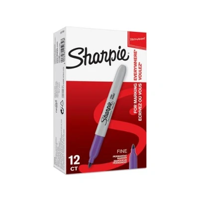 Image de Marqueur permanent Sharpie Pointe fine Violet