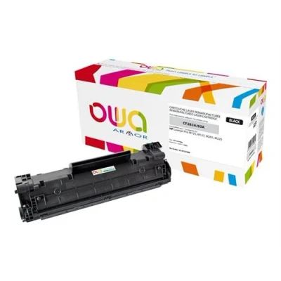 Image de OWA noir cartouche de toner (alternative for: HP CF283A)