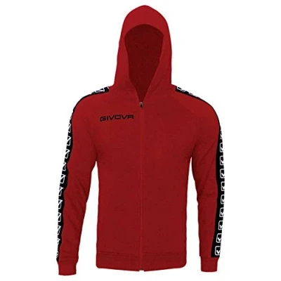 Afbeelding van Givova Band Sweater Met Ritssluiting Rood M Man