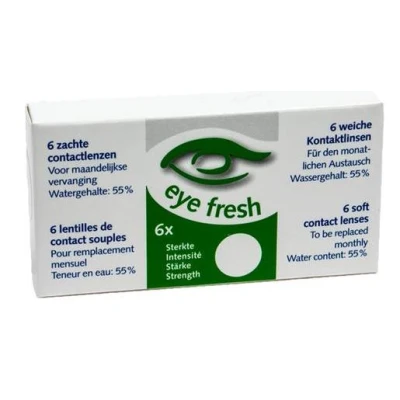 Afbeelding van Eye Fresh Zachte Maandlenzen 6 pack 5 stuks