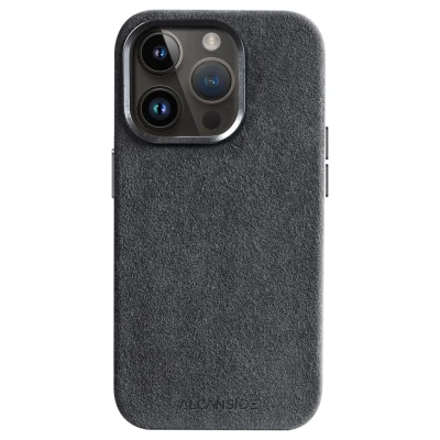 Afbeelding van iPhone 14 Pro Max Alcantara Case Space Grey