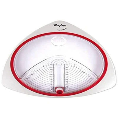 Afbeelding van Rayher 89770000 Kunststof cirkelsnijder, 3 reservemesjes, wit/rood