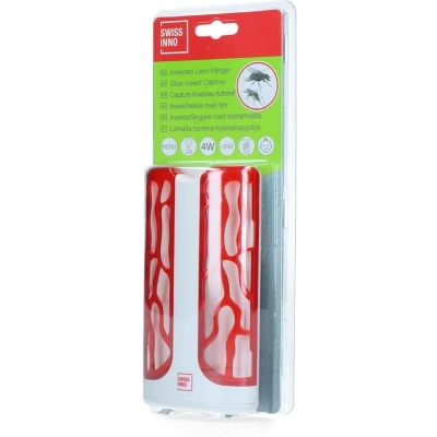 Afbeelding van Swissinno Mini Glue Catcher 1 247 001 UV lamp, Plakfolie Lijmval met licht 4 W Wit rood stuk(s)