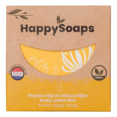 Afbeelding van HappySoaps Exotic Ylang Bodylotion Bar 65GR