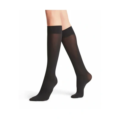 Afbeelding van Falke dames Pure Matt pantysokken in 50 denier de kleur Zwart, maat: 39 42