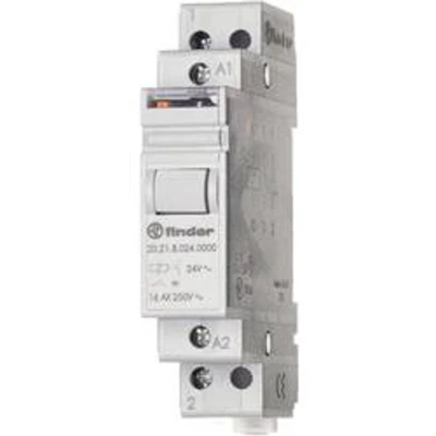 Afbeelding van Finder 20.21.8.024.4000 Stroomstootschakelaar DIN rail 1x NO 24 V/AC 16 A 4000 VA 1 stuk(s)