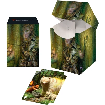 Afbeelding van Ultra Pro Magic the Gathering Murders at Karlov Manor 100+ Deck Box Kaust, Eyes of Glade