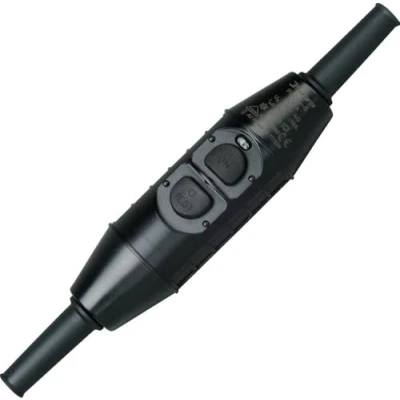 Afbeelding van Kopp 196300018 PRCD S, IP55, 230 VAC, 16 A, 3 polig, VDE, GS der BG Köln, zwart