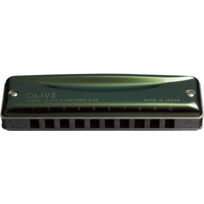 Afbeelding van Suzuki Mondharmonica Olive C 20 E