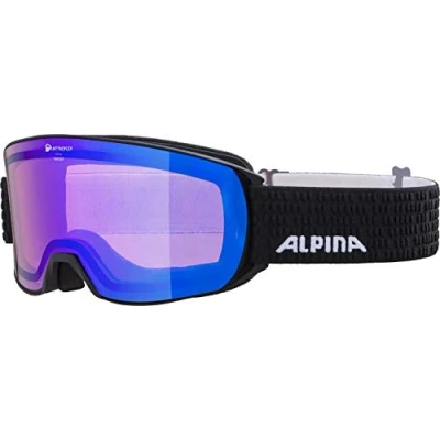 Afbeelding van Alpina Nakiska Q Skibril Zwart Categorie 2