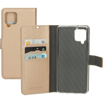 Afbeelding van Mobiparts Saffiano Wallet Case Samsung Galaxy A42 (2020) Copper