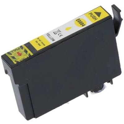 Afbeelding van Huismerk Epson T0804 Inktcartridge Geel