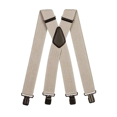 Afbeelding van Olata bretels met 4 clips, XXL, extra sterk, volledig verstelbaar, dikke stof 5 cm