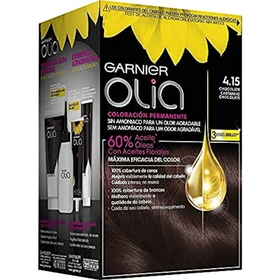 Afbeelding van Dye No Ammonia Olia Garnier 3600541234574 Chocolate