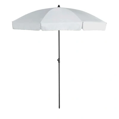 Afbeelding van Platinum Aruba Parasol 200 Volant White Wit Parasols