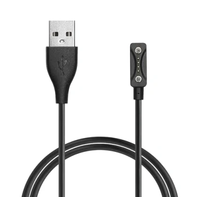 Afbeelding van kwmobile USB oplaadkabel geschikt voor Polar Ignite 3 / Pacer Pro kabel Laadkabel smartwatch in zwart