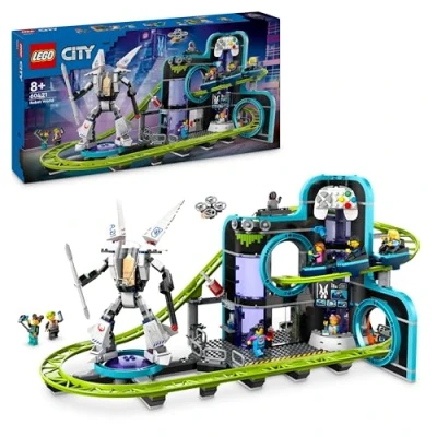 Image de LEGO® City 60421 Le parc d’attractions de Robot World