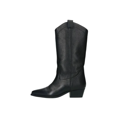 Afbeelding van sacha Cowboy/Bikerlaarzen, Dames, Maat: 37, Black Schoenen