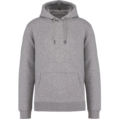 Afbeelding van Native Spirit Ecologische uniseks sweater met capuchon NS401 Moon Grey Heather