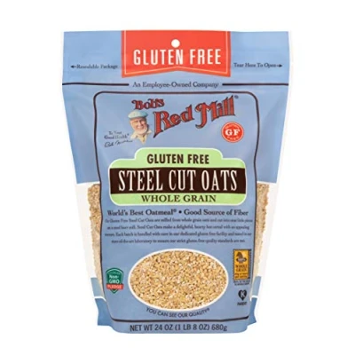 Afbeelding van Bob&#039;s Red Mill, Staal gesneden volkoren haver, 680,4 g