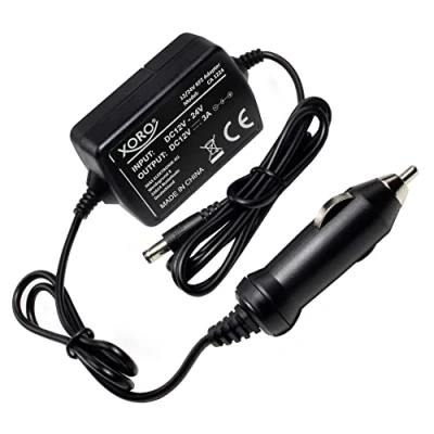 Afbeelding van Xoro CA 1224 autoadapter, gestabiliseerd, 12 V/24 V, zwart