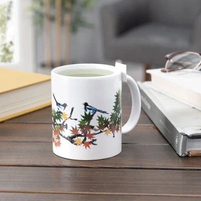 Afbeelding van Maple Leaves Warmtegevoelige Mok
