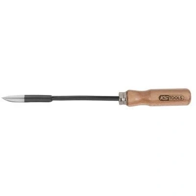 Afbeelding van KS Tools, Raspen + Vijlen, Driehoekige lepelkrabber, 380 mm (380 mm)