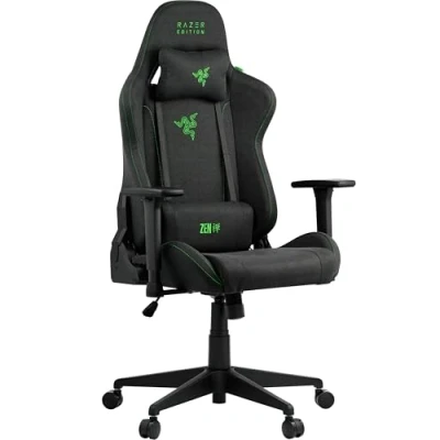Image de Chaise de bureau Gaming Razer Tarok Essentials X Cloth Design par Zen Noir