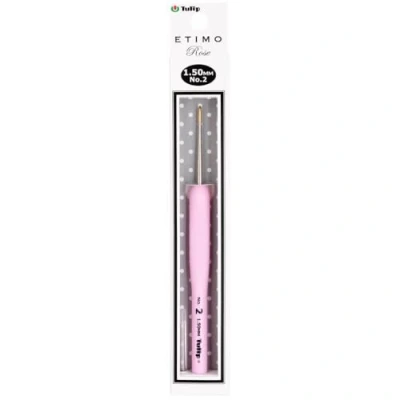 Afbeelding van Tulip Etimo Rose haaknaalden staal softgrip 1,50mm Per Stuk