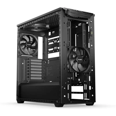 Afbeelding van be quiet! Shadow Base 800 Black, Midi Tower, PC, Zwart, ATX, EATX, micro Mini ITX, Acrylonitrielbutadieenstyreen (ABS), Staal, Gehard glas, 18 cm