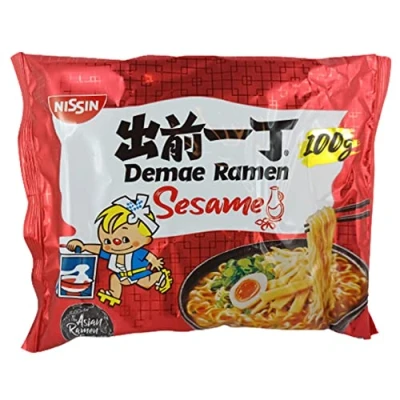 Afbeelding van Nissin 30 stuks sesam instant pasta (30 x 100 g) Aziatische pastaschaal